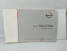 2012 Nissan Sentra Owners Manual Book Guide OEM Used Auto Parts