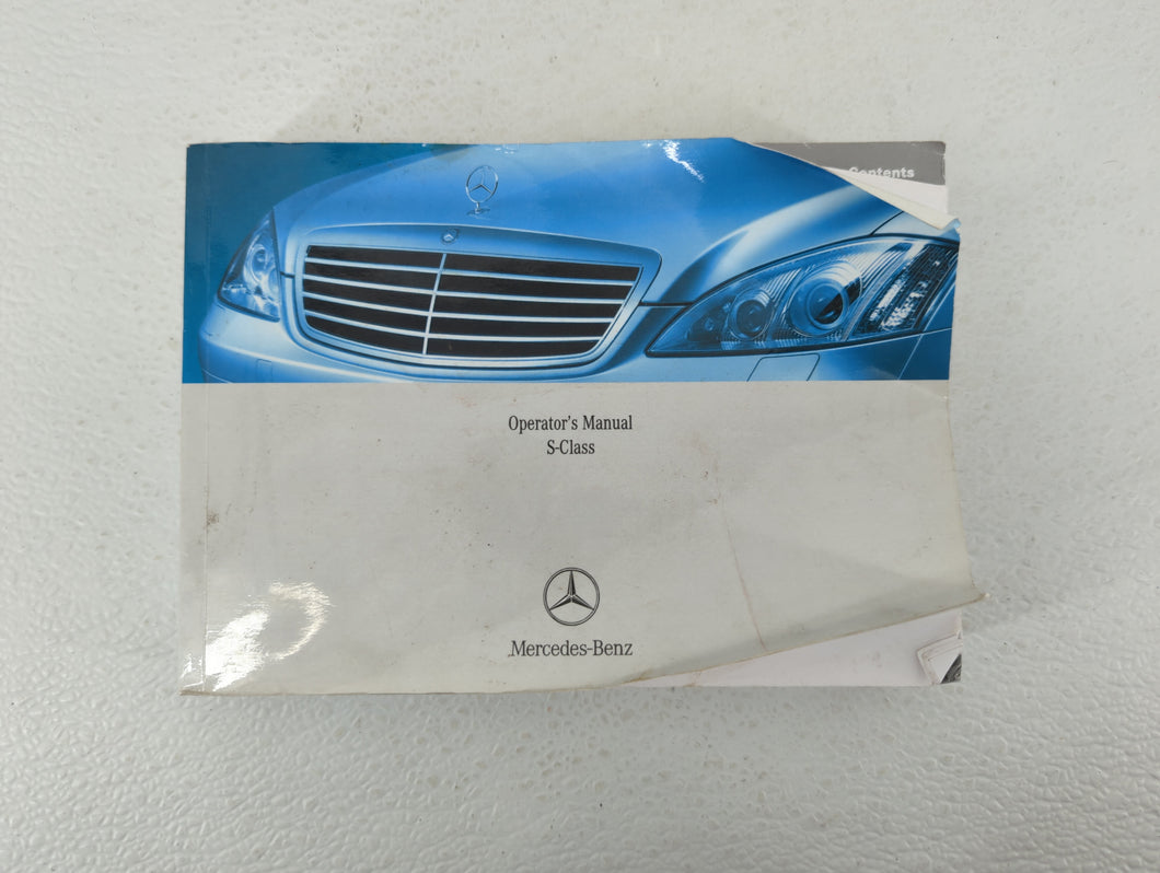 2014 Mercedes-Benz S450 Owners Manual Book Guide OEM Used Auto Parts