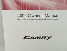 2008 Toyota Camry Owners Manual Book Guide OEM Used Auto Parts