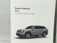 2018 Volkswagen Atlas Owners Manual Book Guide OEM Used Auto Parts