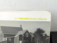 2017 Ford Escape Owners Manual Book Guide OEM Used Auto Parts