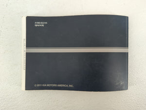 2011 Kia Forte Owners Manual Book Guide OEM Used Auto Parts