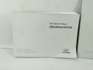 2014 Hyundai Sonata Owners Manual Book Guide OEM Used Auto Parts