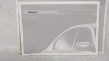 2007 Subaru Impreza Owners Manual Book Guide OEM Used Auto Parts - Oemusedautoparts1.com