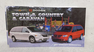 2007 Dodge Caravan Owners Manual Book Guide OEM Used Auto Parts - Oemusedautoparts1.com