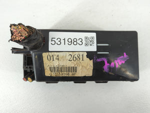 2002-2010 Ford Explorer Fusebox Fuse Box Panel Relay Module P/N:4L2T-14398-HF Fits 2002 2003 2004 2005 2006 2007 2008 2009 2010 OEM Used Auto Parts