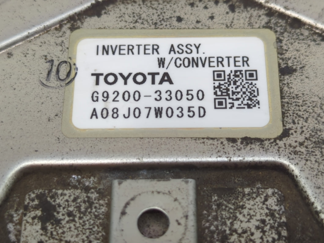 2007-2011 Toyota Camry Dc Converter Inverter Charger Assembly