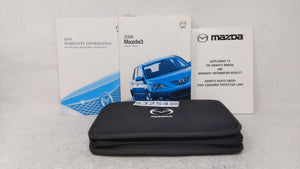 2006 Mazda 3 Owners Manual Book Guide OEM Used Auto Parts - Oemusedautoparts1.com