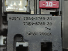 2007-2008 Infiniti G35 Fusebox Fuse Box Panel Relay Module P/N:24381 7990A 284B7JK00A Fits 2007 2008 OEM Used Auto Parts