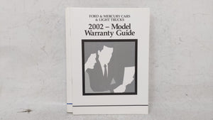 2002 Ford Focus Owners Manual Book Guide OEM Used Auto Parts - Oemusedautoparts1.com