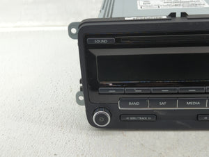 2011-2014 Volkswagen Jetta Radio AM FM Cd Player Receiver Replacement P/N:1K0 035 164 F Fits 2011 2012 2013 2014 2015 2016 OEM Used Auto Parts