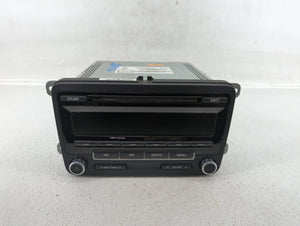 2011-2014 Volkswagen Jetta Radio AM FM Cd Player Receiver Replacement P/N:1K0 035 164 D Fits 2011 2012 2013 2014 2015 2016 OEM Used Auto Parts