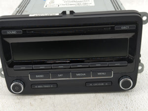 2012-2015 Volkswagen Passat Radio AM FM Cd Player Receiver Replacement P/N:1K0 035 164 F Fits 2011 2012 2013 2014 2015 2016 OEM Used Auto Parts