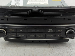 2014-2015 Kia Cadenza Radio AM FM Cd Player Receiver Replacement P/N:96560-3R105 Fits 2014 2015 OEM Used Auto Parts