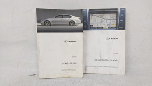 2009 Lexus Gs460 Owners Manual Book Guide OEM Used Auto Parts - Oemusedautoparts1.com