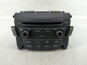 2014 Hyundai Azera Radio AM FM Cd Player Receiver Replacement P/N:96560-3V7104X Fits OEM Used Auto Parts