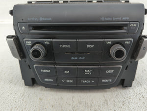 2014 Hyundai Azera Radio AM FM Cd Player Receiver Replacement P/N:96560-3V7104X Fits OEM Used Auto Parts