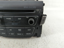 2014 Hyundai Azera Radio AM FM Cd Player Receiver Replacement P/N:96560-3V7104X Fits OEM Used Auto Parts