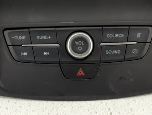 2017-2019 Ford Escape Radio Control Panel