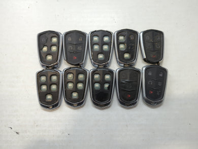 Lot of 10 Cadillac Keyless Entry Remote Fob HYQ2AB | HYQ2EB 13580811F |