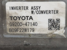 2010-2011 Toyota Prius Hybrid DC Synergy Drive Power Inverter P/N:G9200-47140 Fits 2010 2011 OEM Used Auto Parts
