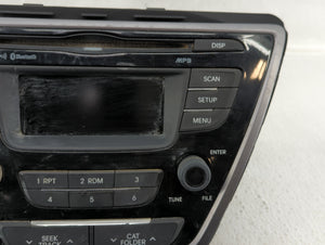 2011-2013 Hyundai Elantra Radio AM FM Cd Player Receiver Replacement P/N:96170-3X165RA5 Fits 2011 2012 2013 OEM Used Auto Parts