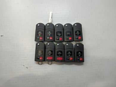 Lot of 10 Mazda Keyless Entry Remote Fob KPU41788 | BGBX1T478SKE12501