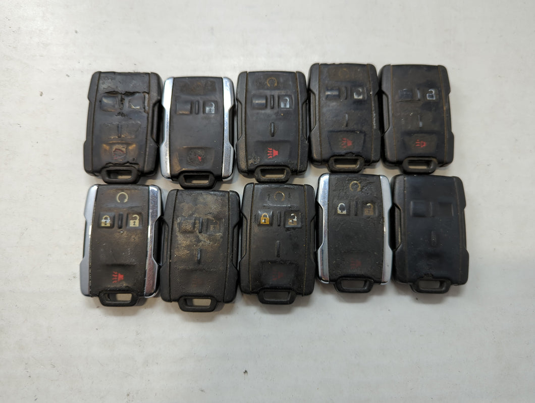 Lot of 10 Chevrolet Keyless Entry Remote Fob M3N-32337100 13577771 |