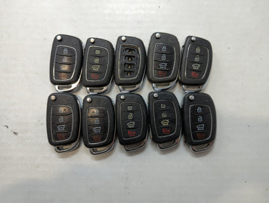 Lot of 10 Hyundai Keyless Entry Remote Fob TQ8-RKE-4F16 | TQ8-RKE-4F25