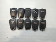 Lot of 10 Cadillac Keyless Entry Remote Fob HYQ2AB | HYQ2EB 13580811F |