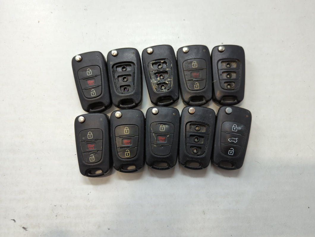 Lot of 10 Kia Keyless Entry Remote Fob TQ8-RKE-3F02 | NYOSEKSAM11ATX