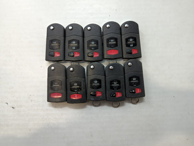 Lot of 10 Mazda Keyless Entry Remote Fob KPU41788 | BGBX1T478SKE12501