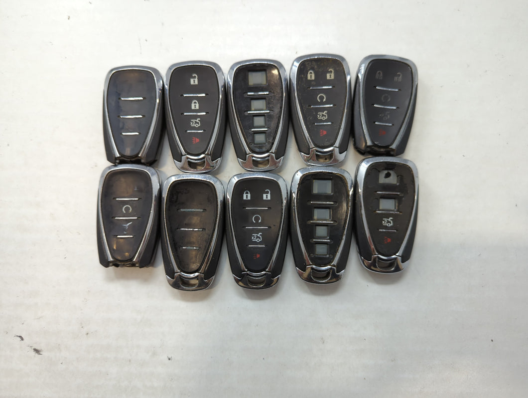 Lot of 10 Chevrolet Keyless Entry Remote Fob HYQ4AA | HYQ4EA 13529650A |