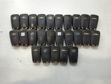 Lot of 25 Chevrolet Keyless Entry Remote Fob MIXED FCC IDS MIXED PART