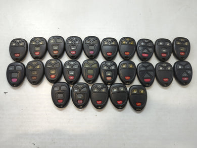 Lot of 25 Chevrolet Keyless Entry Remote Fob OUC60270 | OUC60221 MIXED