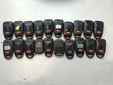 Lot of 20 Hyundai Keyless Entry Remote Fob MIXED FCC IDS MIXED PART