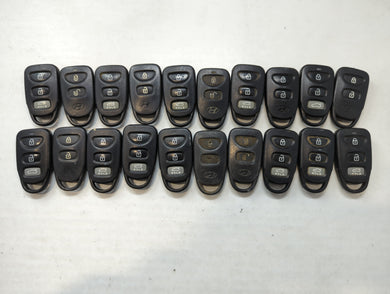 Lot of 20 Hyundai Keyless Entry Remote Fob MIXED FCC IDS MIXED PART