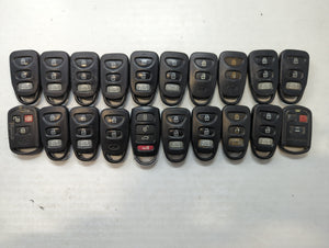 Lot of 20 Hyundai Keyless Entry Remote Fob MIXED FCC IDS MIXED PART