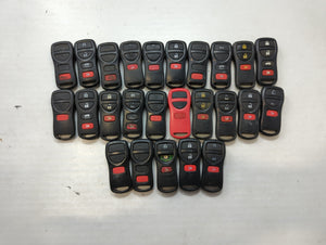 Lot of 25 Nissan Keyless Entry Remote Fob CWTWB1U821 | CWTWB1U429 |