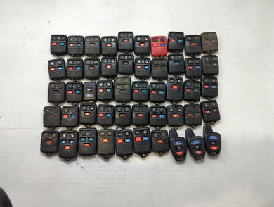 Lot of 50 Ford Keyless Entry Remote Fob MIXED FCC IDS MIXED PART NUMBERS