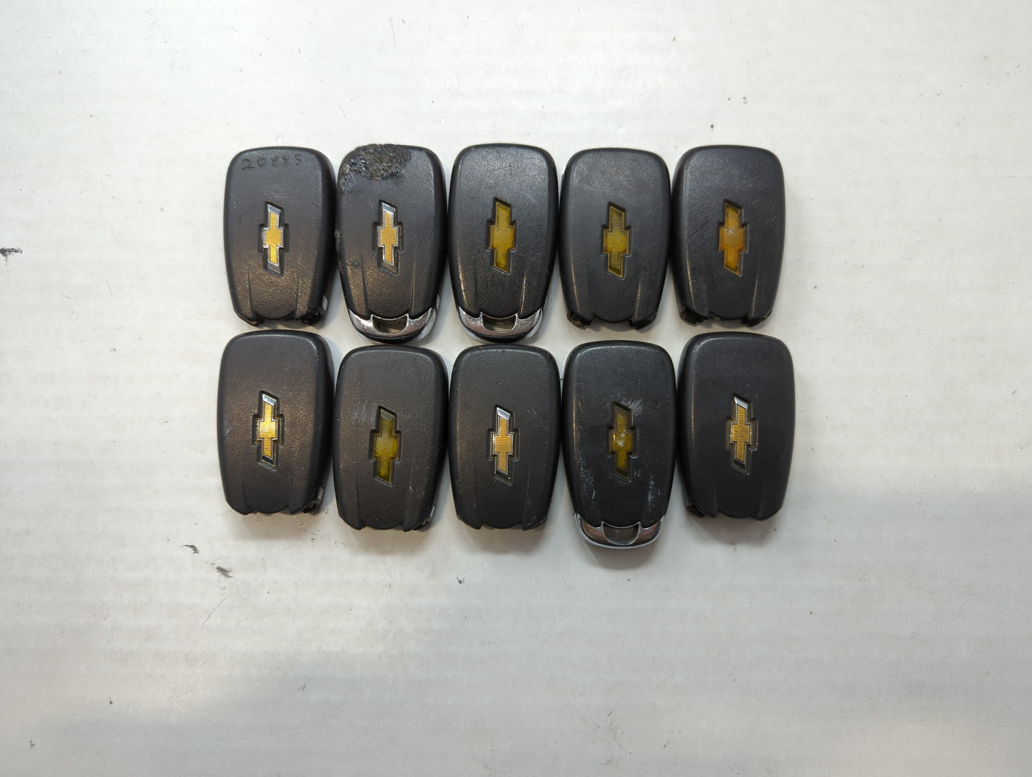 Lot of 10 Chevrolet Keyless Entry Remote Fob HYQ4AA | HYQ4EA 13529650A | - Oemusedautoparts1.com