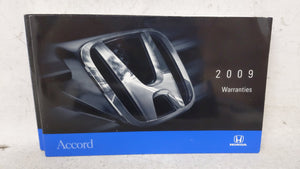 2009 Honda Accord Owners Manual Book Guide OEM Used Auto Parts - Oemusedautoparts1.com