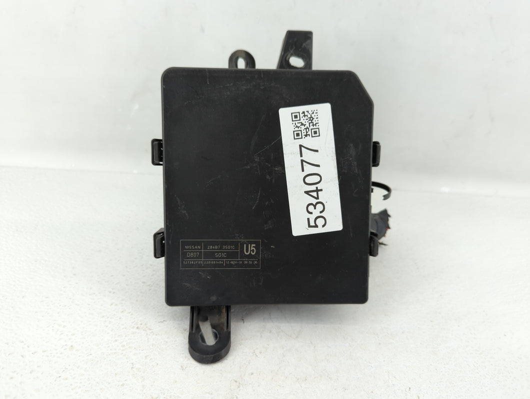 2013-2019 Nissan Sentra Fusebox Fuse Box Panel Relay Module P/N:284B7 3SG1C 284B7 3RA1B Fits 2013 2014 2015 2016 2017 2018 2019 OEM Used Auto Parts