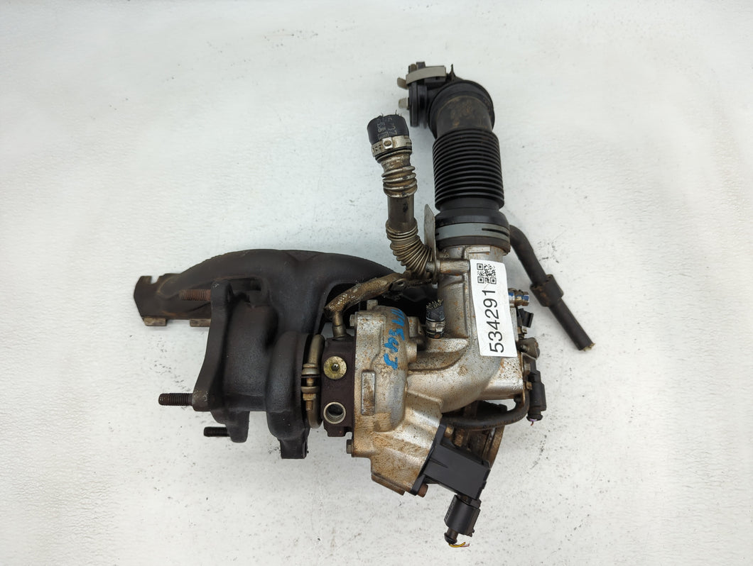 2008 Volkswagen Passat Turbocharger Exhaust Manifold With Turbo Charger