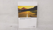 2011 Audi A4 Owners Manual Book Guide OEM Used Auto Parts - Oemusedautoparts1.com