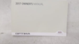 2017 Kia Optima Owners Manual Book Guide OEM Used Auto Parts - Oemusedautoparts1.com