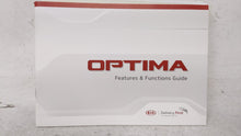 2017 Kia Optima Owners Manual Book Guide OEM Used Auto Parts - Oemusedautoparts1.com