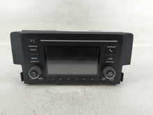 2019-2021 Honda Civic Radio AM FM Cd Player Receiver Replacement P/N:39100-TBA-A41 Fits 2019 2020 2021 OEM Used Auto Parts