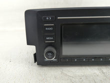 2019-2021 Honda Civic Radio AM FM Cd Player Receiver Replacement P/N:39100-TBA-A41 Fits 2019 2020 2021 OEM Used Auto Parts