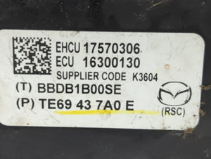 2010-2012 Mazda Cx-9 ABS Pump Control Module Replacement P/N:TE69 43 7A0 E TE69 43 7A0 D Fits 2010 2011 2012 OEM Used Auto Parts